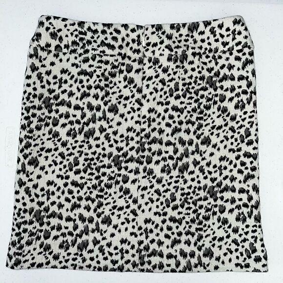 Loft black & white mini skirt 6 - Picture 3 of 4